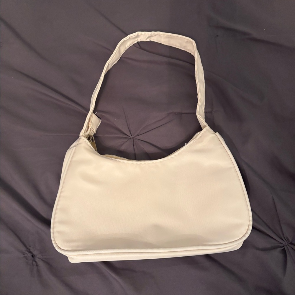Cream Basic Purse
